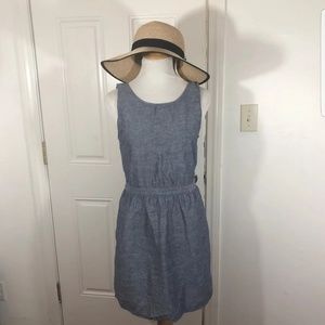 Women's GAP chambray denim sun dress